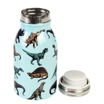 Kleine Wasserflasche aus Edelstahl Dino  250ml