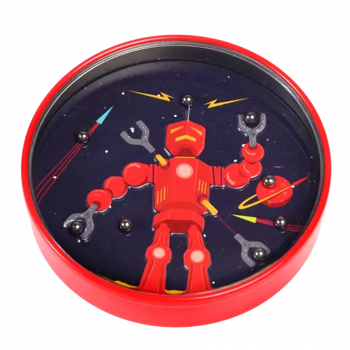 Grosses Balancespiel "Sci-Fi Roboter" in der Dose