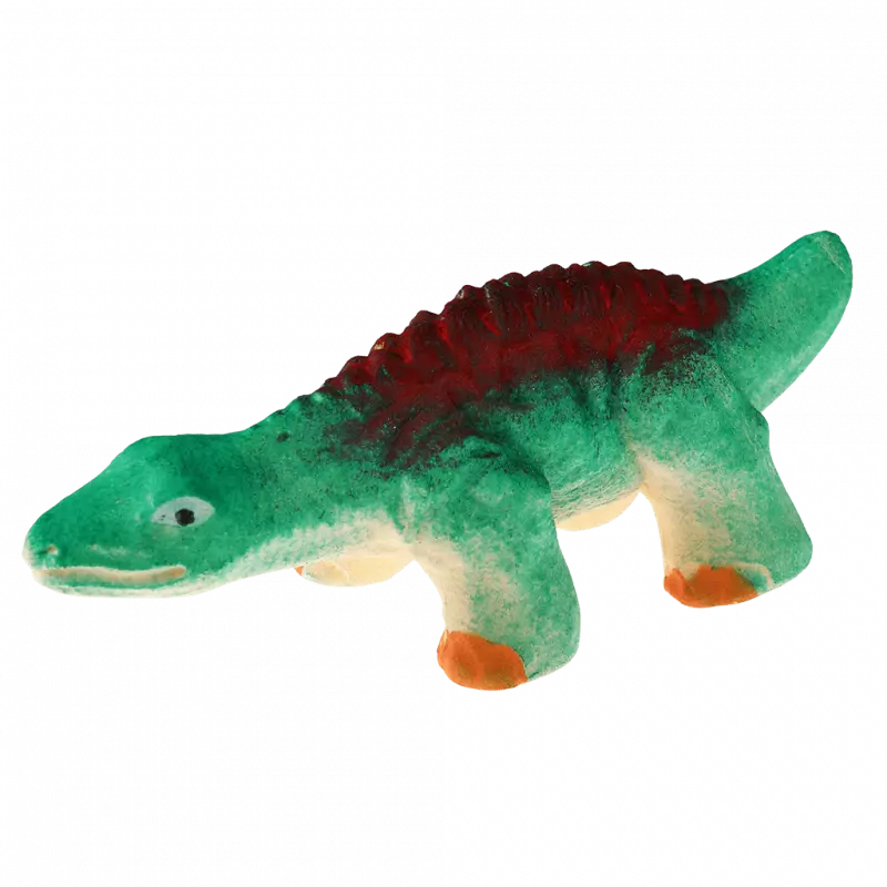 Riesenei mit schlüpfendem Dino