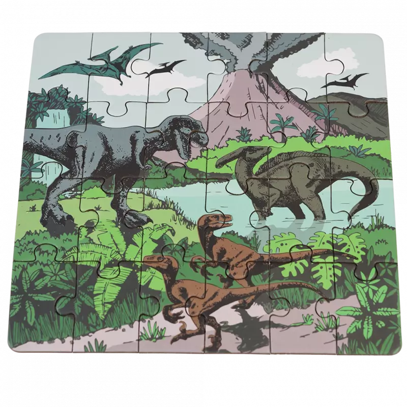 Mini-Puzzle Dino (24 Teile)