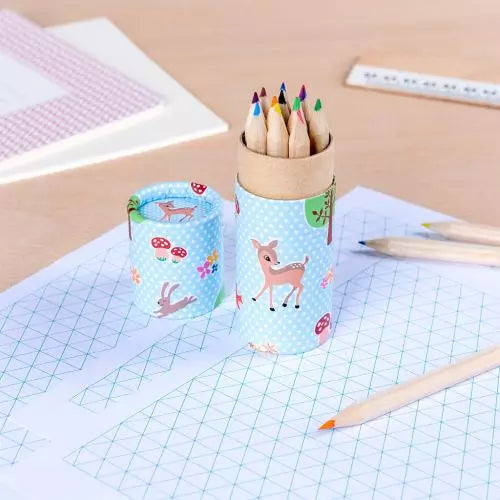 12 Buntstifte - Woodland Bambi