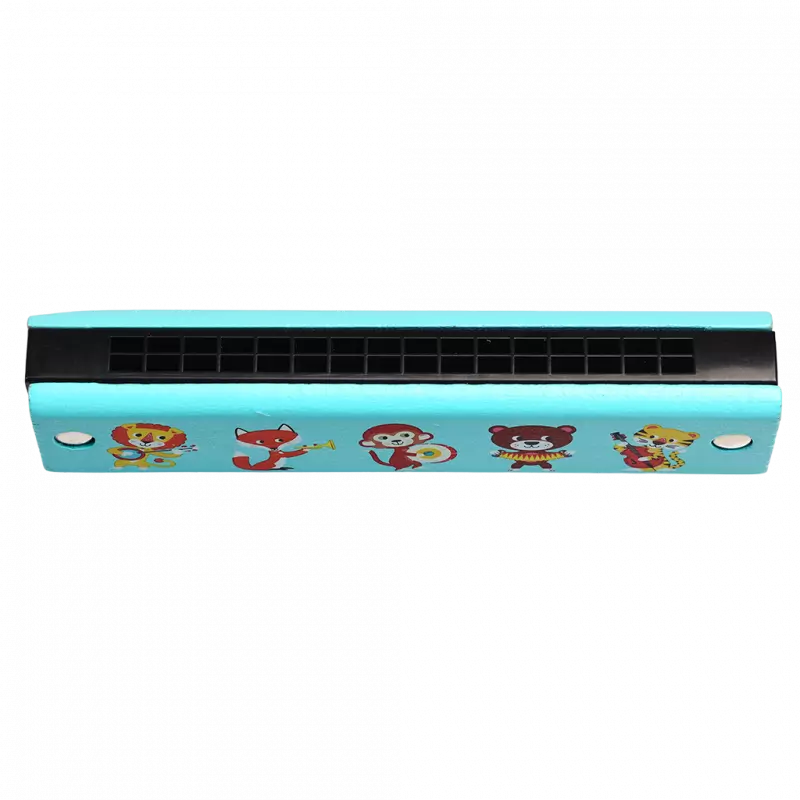 Mundharmonika aus Holz Animal Band