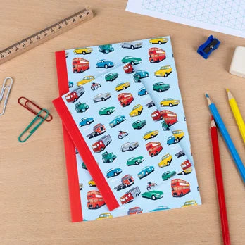 Liniertes Notizbuch A6 Road Trip