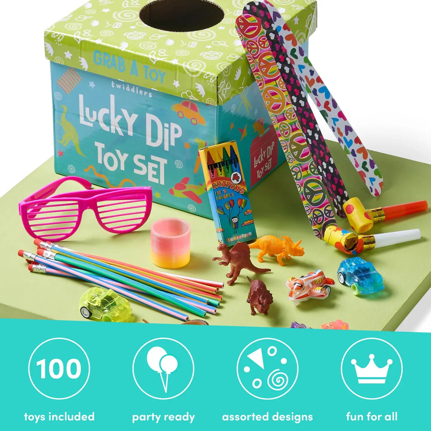 Glücks-Dip-Box 100teilig