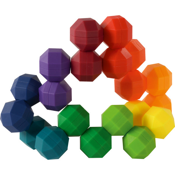 Regenbogen Knobelball