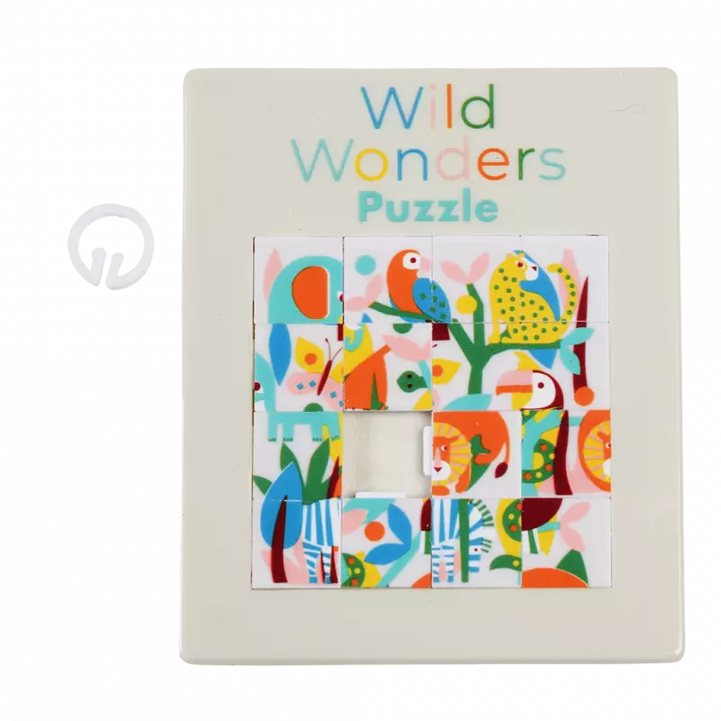 Schiebepuzzle Wild Wonders