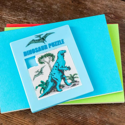 Schiebepuzzle Dino