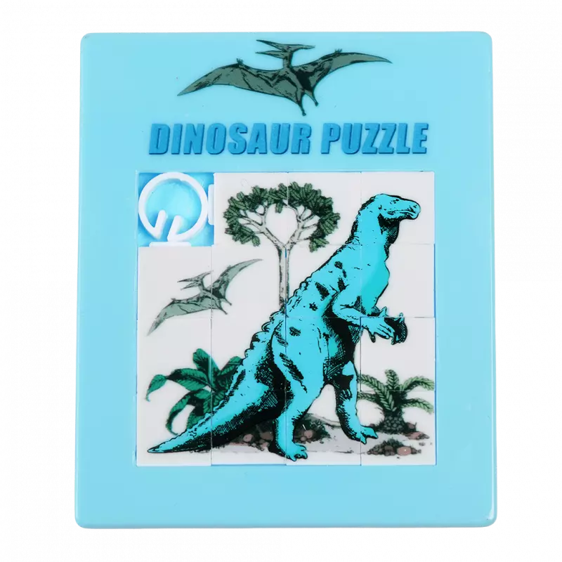 Schiebepuzzle Dino