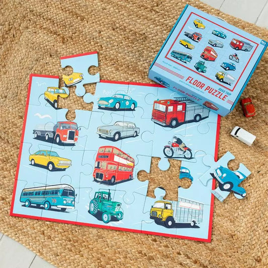 Fussboden-Puzzle Road Trip