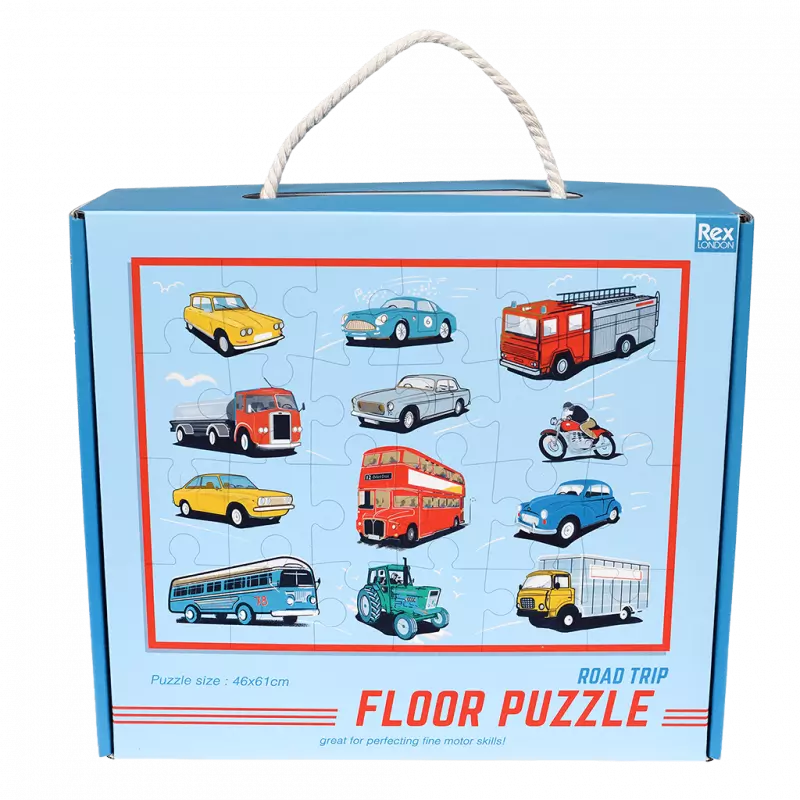 Fussboden-Puzzle Road Trip