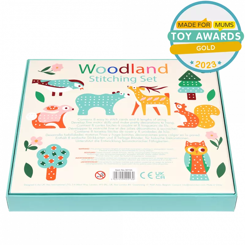 Bastel-Set Stickbilder Woodland
