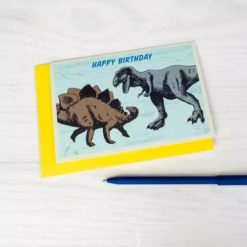 Geburtstagskarte Dino