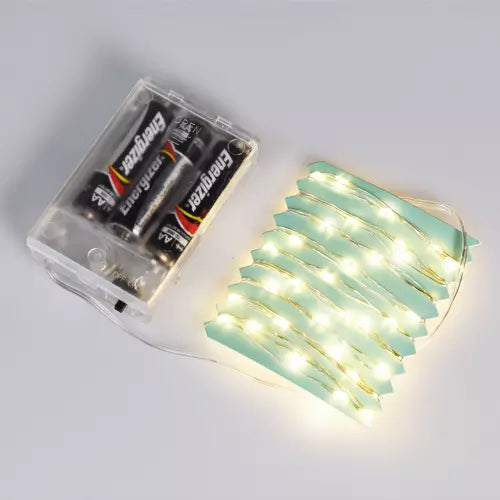 LED Lichterkette mit warmem Licht