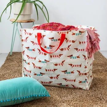 XXL-Tasche - Dackel (hell)
