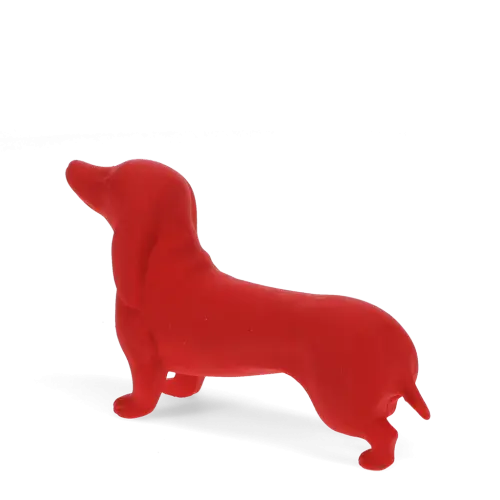 Riesen-Radiergummi Dackel - Rot