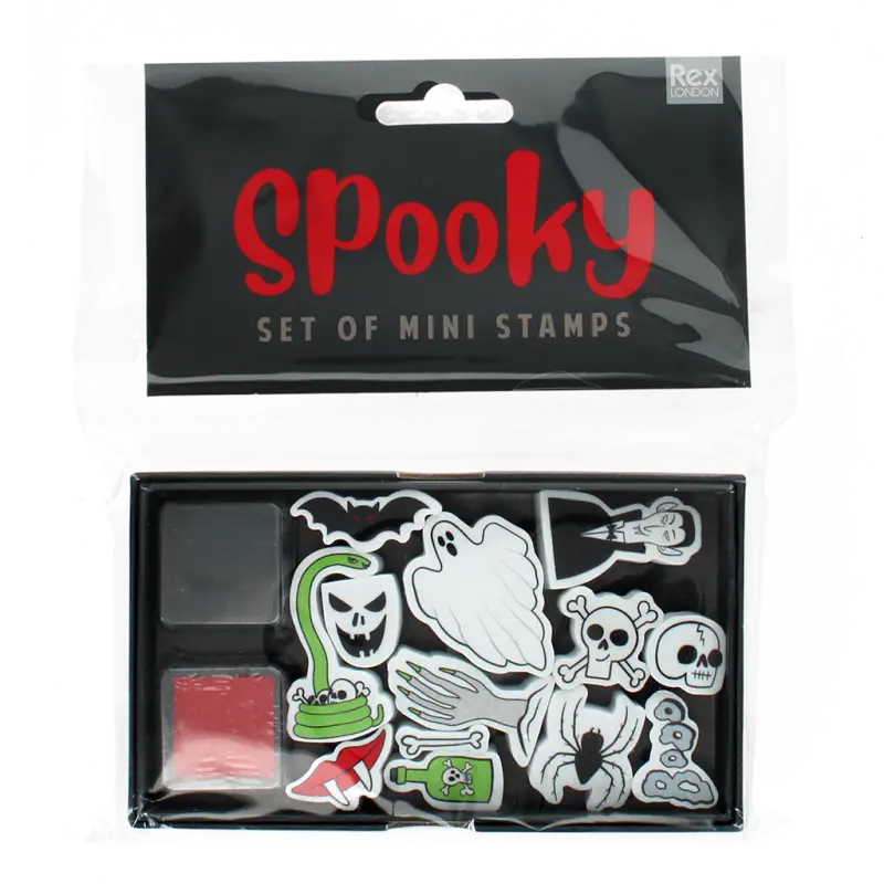 Mini-Stempel-Set - Spooky