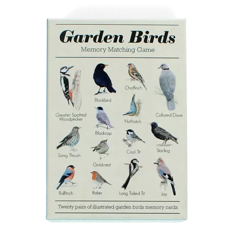 Memory Spiel Gartenvögel (40-teilig)