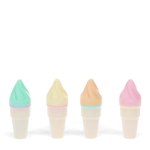 Mini-Highlighter (4-er Set) - Eiscreme