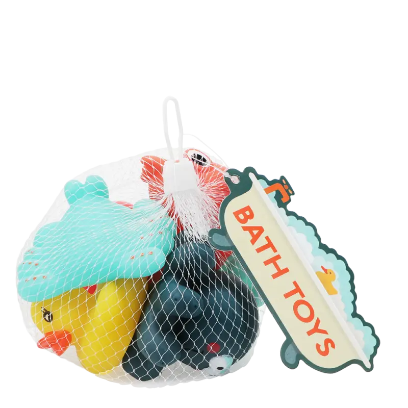 Badewannenspielzeug (6-er Set) - Meerestiere