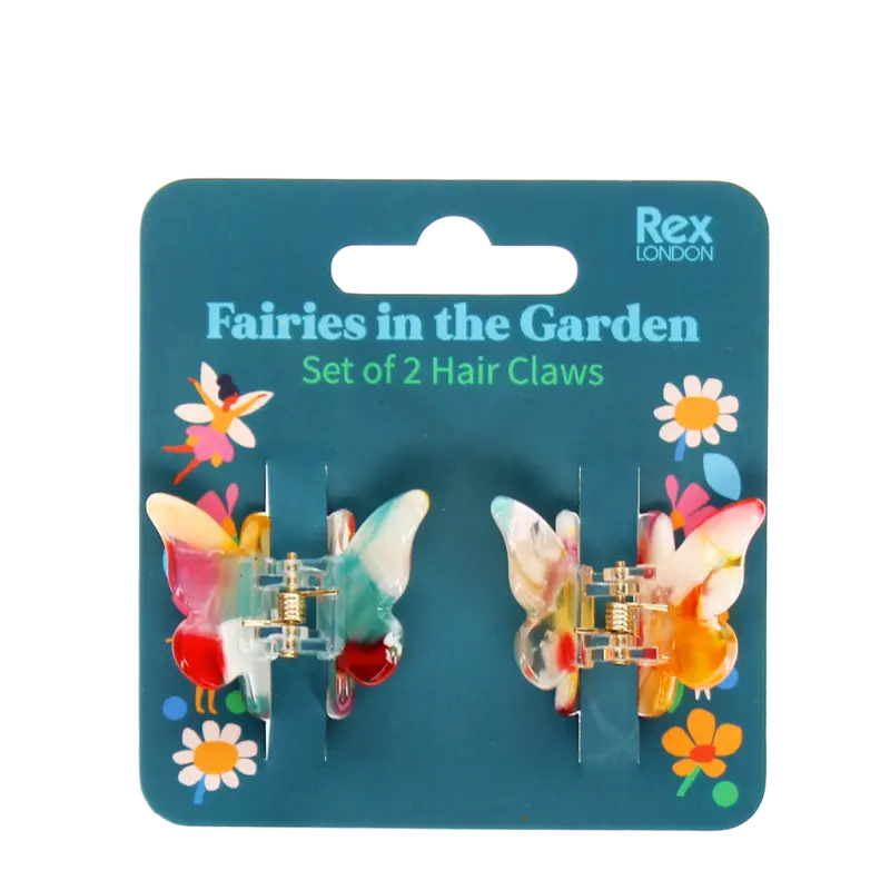Mini-Schmetterlings-Haarklammern (2-er Set) - Fairies