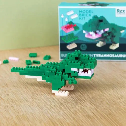 Konstruktions-Set Dinosaurier aus Bausteinen - Tyrannosaurus Rex
