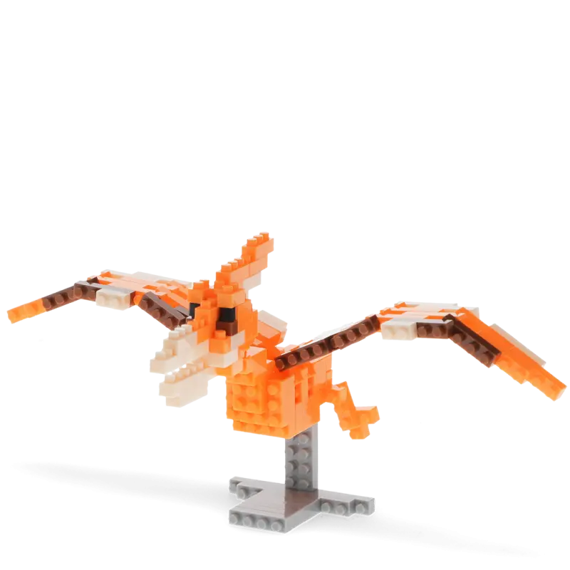 Konstruktions-Set Dinosaurier aus Bausteinen - Pterodaktylus