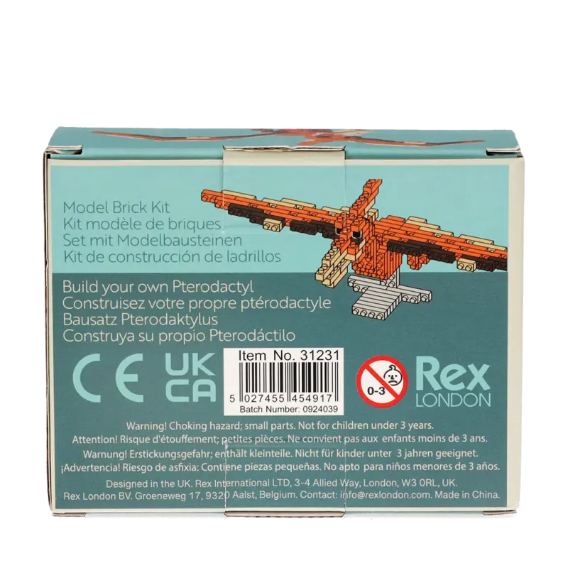 Konstruktions-Set Dinosaurier aus Bausteinen - Pterodaktylus