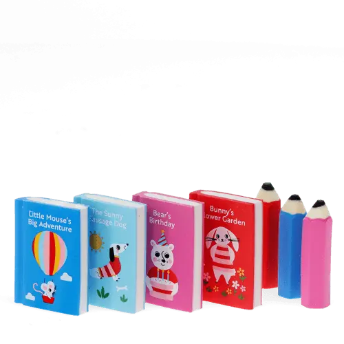 Animal Tales  Radiergummis 7ner Set