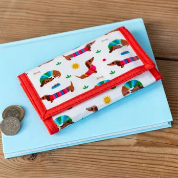Geldbörse für Kinder - Sunny Sausage Dog