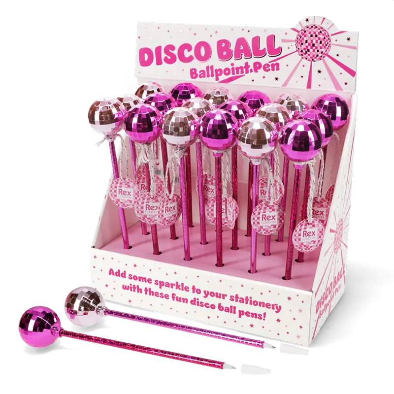 Discokugel-Kugelschreiber