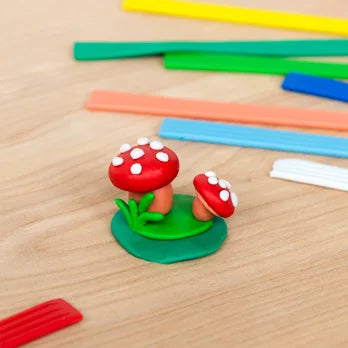 Bunte Modelliermasse