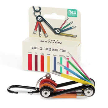 7-in-1-Sechskantschlüssel-Multitool – Mehrfarbig