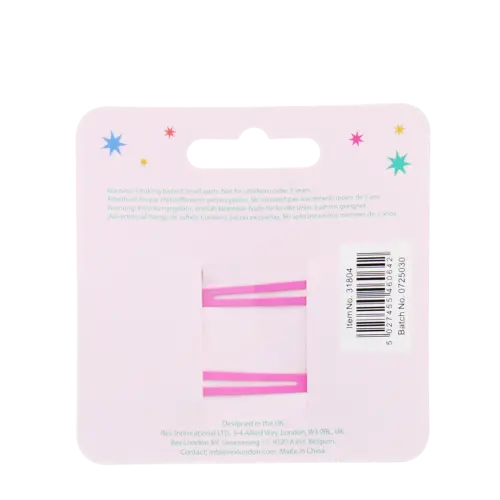 Glitzer-Haarspangen - Einhorn