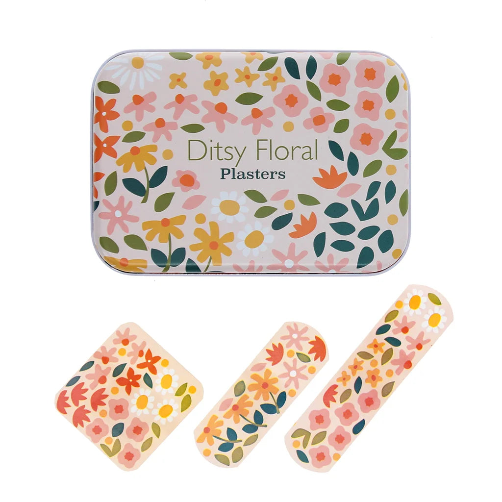Pflaster in der Dose (30 Stück) - Ditsy Floral