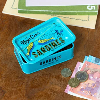 Mini-Aufbewahrungsdose mit Deckel - Sardines