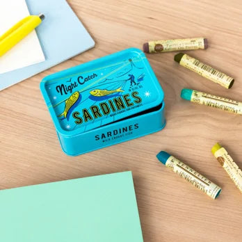 Mini-Aufbewahrungsdose mit Deckel - Sardines