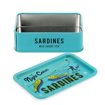 Mini-Aufbewahrungsdose mit Deckel - Sardines