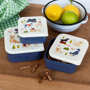 Set 3 Snackdosen "Dog Park"