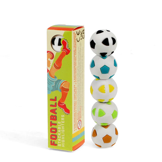 Stapelbare Textmarker-Sets – Fußball