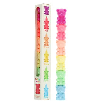 Set mit stapelbaren Textmarkern – Teddybär