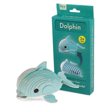 Gestalte dein eigenes 3D-Tier-Modell – Delfin