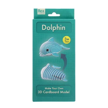 Gestalte dein eigenes 3D-Tier-Modell – Delfin