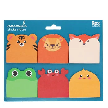 Haftnotizen (6er-Set) – Tiere
