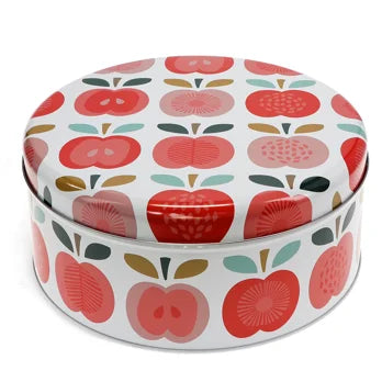 Aufbewahrungsdose für Kuchen - Vintage Apple