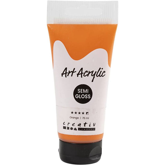 Acrylfarbe orange