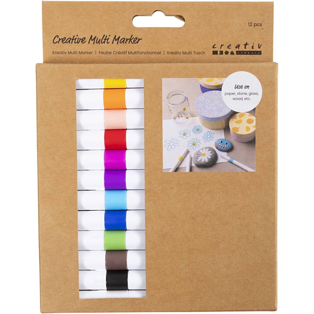 Multi Marker 12 Farben