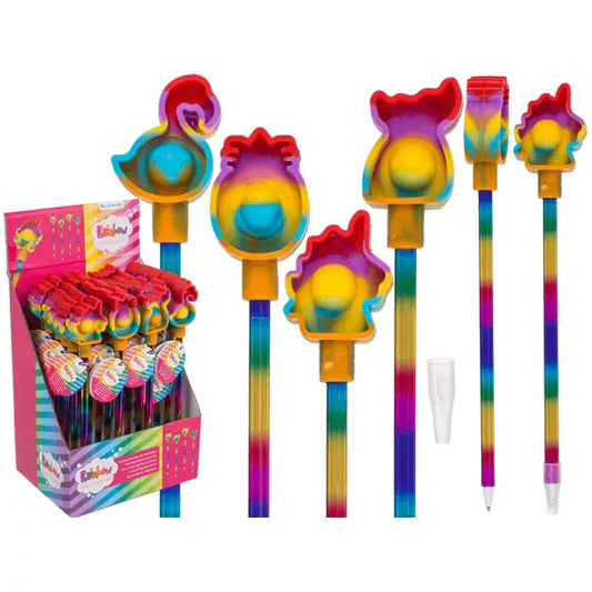 Stift, Regenbogen Fidget Pop Toy