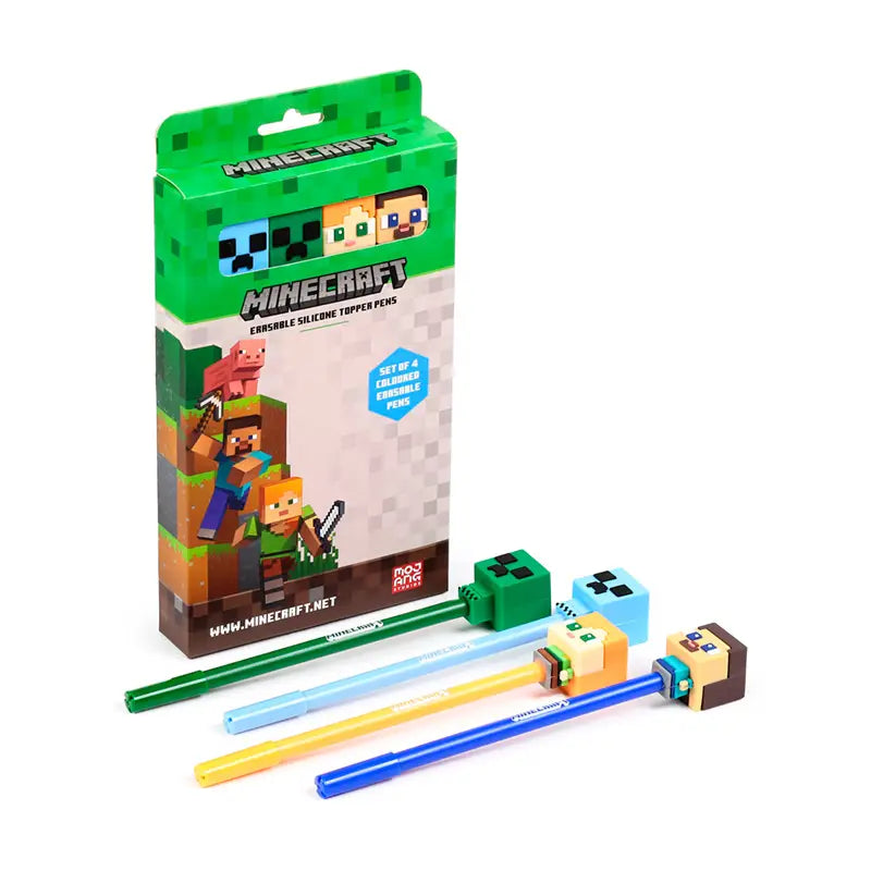 Minecraft: Set mit 4 löschbaren Stiften