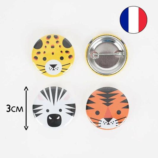 Wilde Tiere Badge