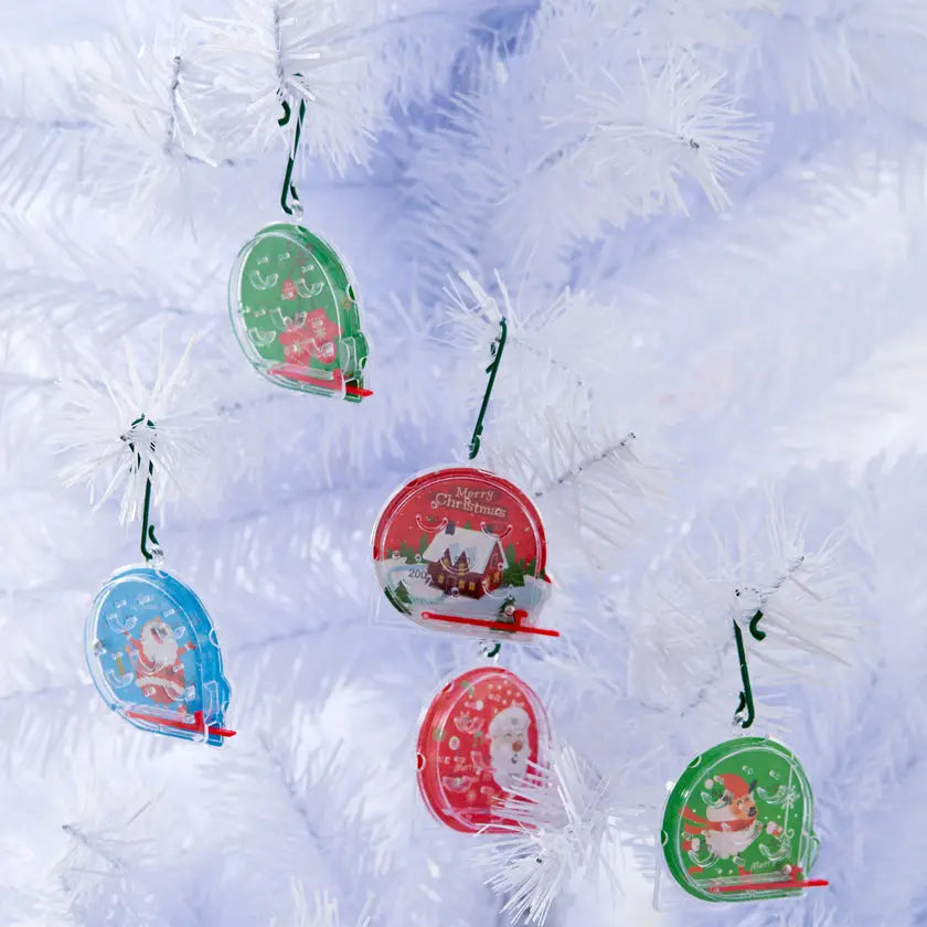 Mini-Flipper-Spiel mit Weihnachtsmotiven
